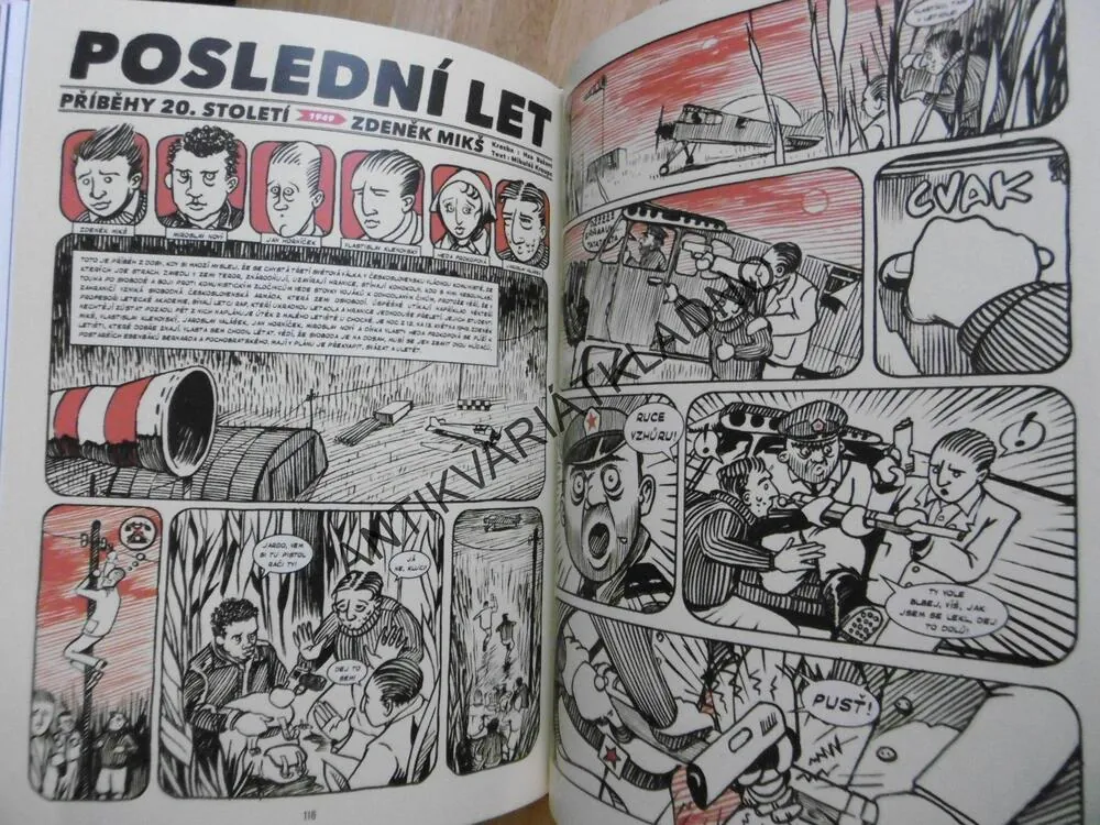 JEŠTĚ JSME VE VÁLCE, PŘÍBĚHY 20. STOLETÍ, KOMIKS
