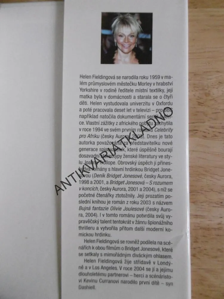 DENÍK BRIDGET JONESOVÉ, S ROZUMEM V KONCÍCH, ELEN FIELDINGOVÁ, **an