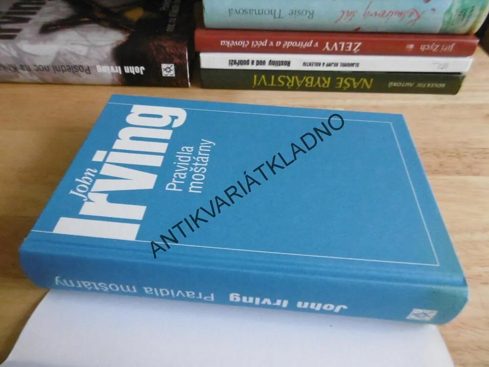 PRAVIDLA MOŠTÁRNY, JOHN IRVING, **an
