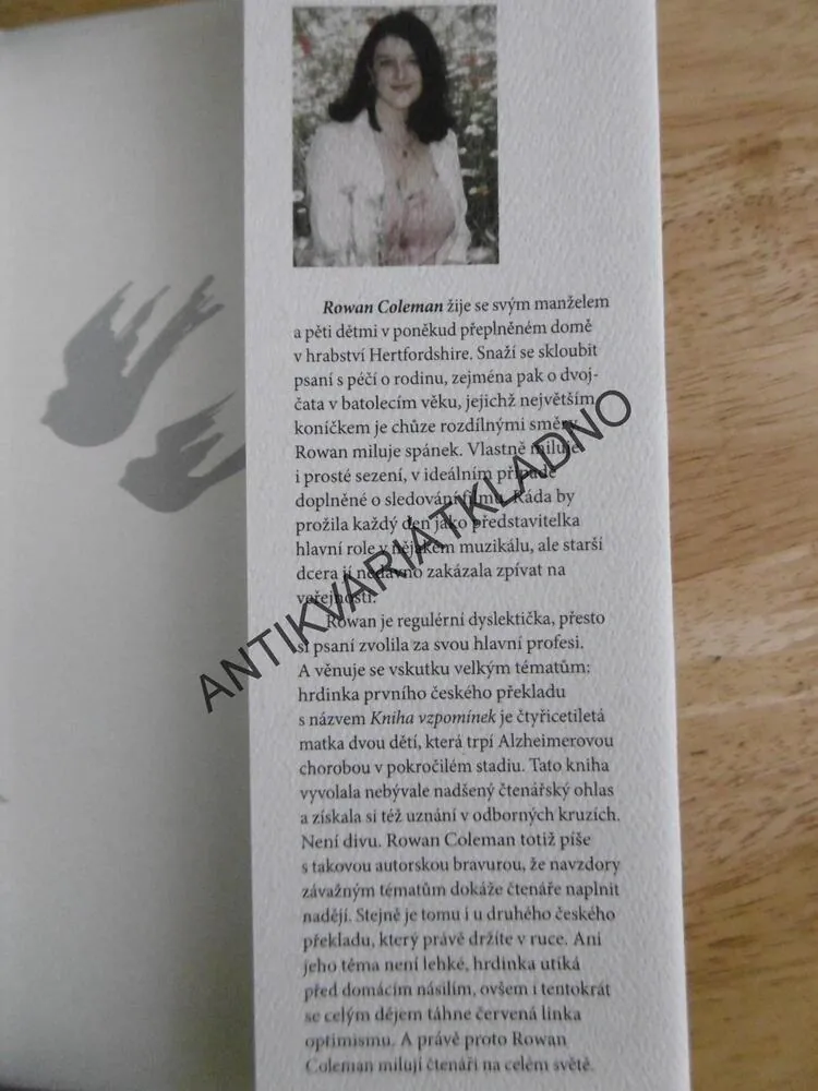 NENÍ CO ZTRATIT, ROWAN COLEMAN, **an