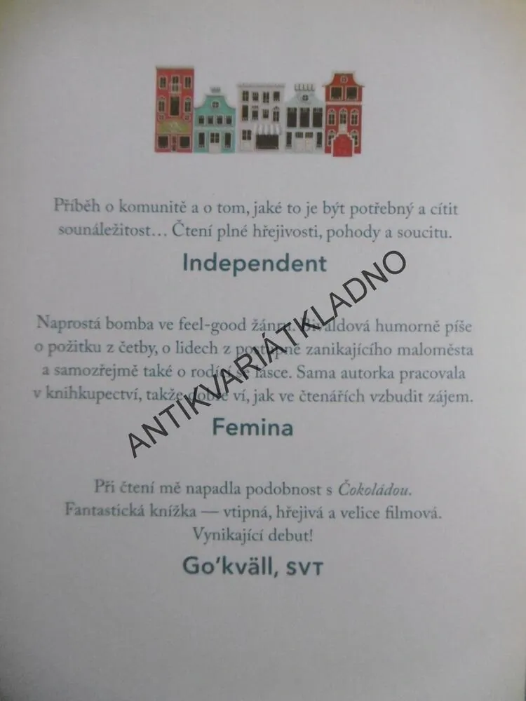 ČTENÁŘI Z BROKEN WHEEL DOPORUČUJÍ, KATARINA BIVALDOVÁ, **an