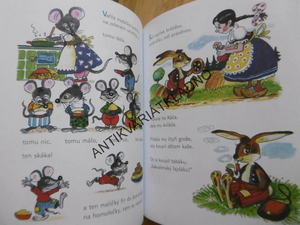 NAUČ MĚ MLUVIT, 500 SLOV, ŘÍKADLA, POHÁDKY, ANTONÍN ŠPLÍCHAL, **an