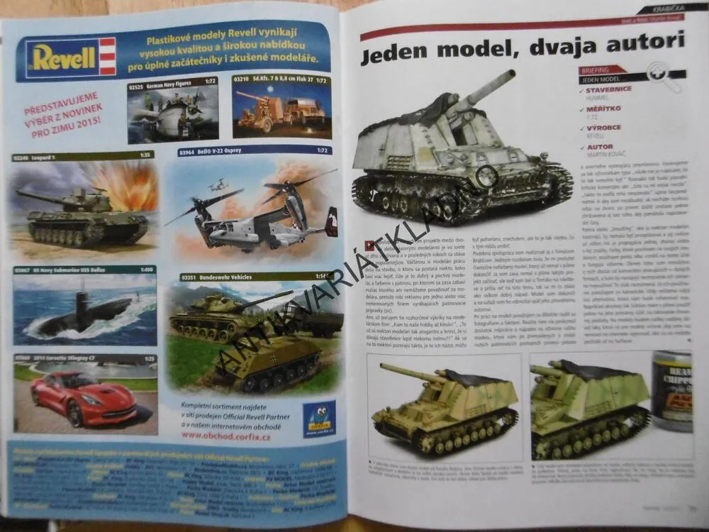 ČASOPIS MODELÁŘ 12/2015, 
