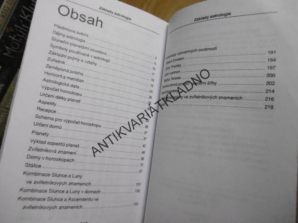 ZÁKLADY ASTROLOGIE, VLADIMÍR SLÁDEČEK