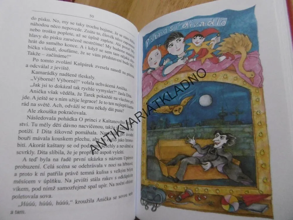 ANIČKA A DIVADLO, IVANA PEROUTKOVÁ, EVA MASTNÍKOVÁ, **an
