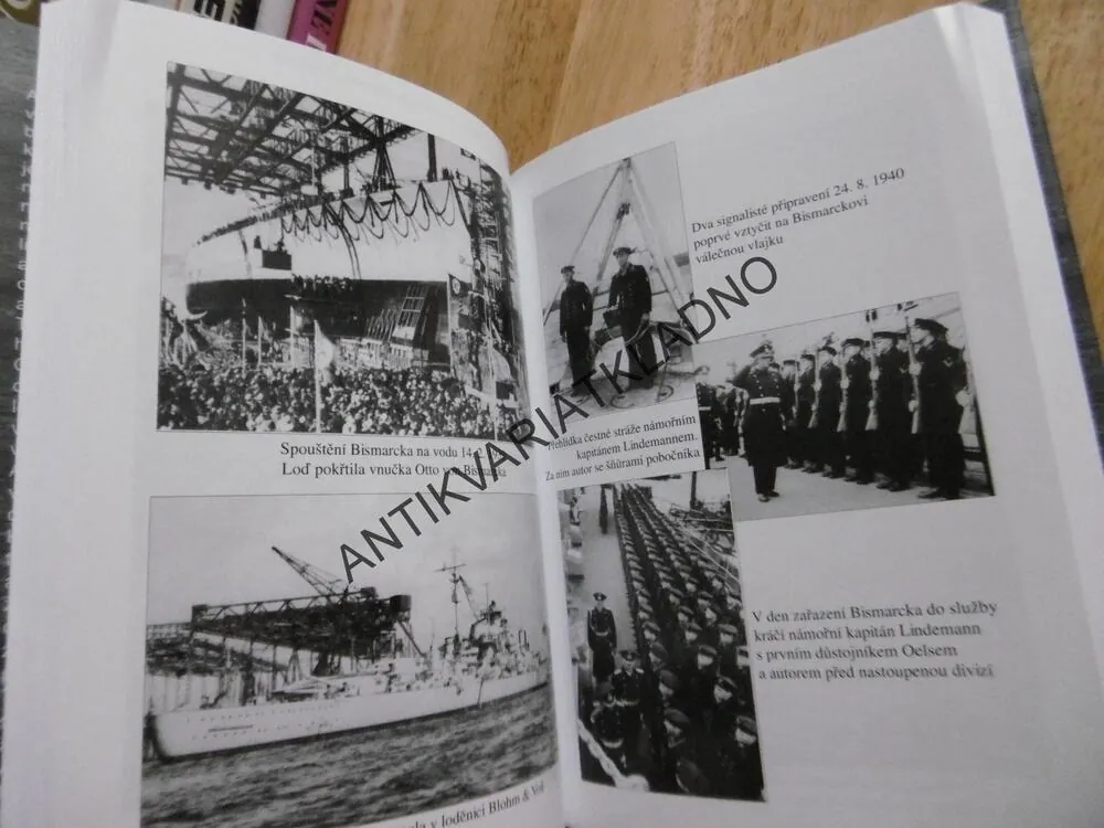 BITEVNÍ LOĎ BISMARCK, PŘÍBĚH LODĚ A PŘEŽIVŠÍ HO ČLENA POSÁDKY, BURKARD F. VON MÜLLENHEIM