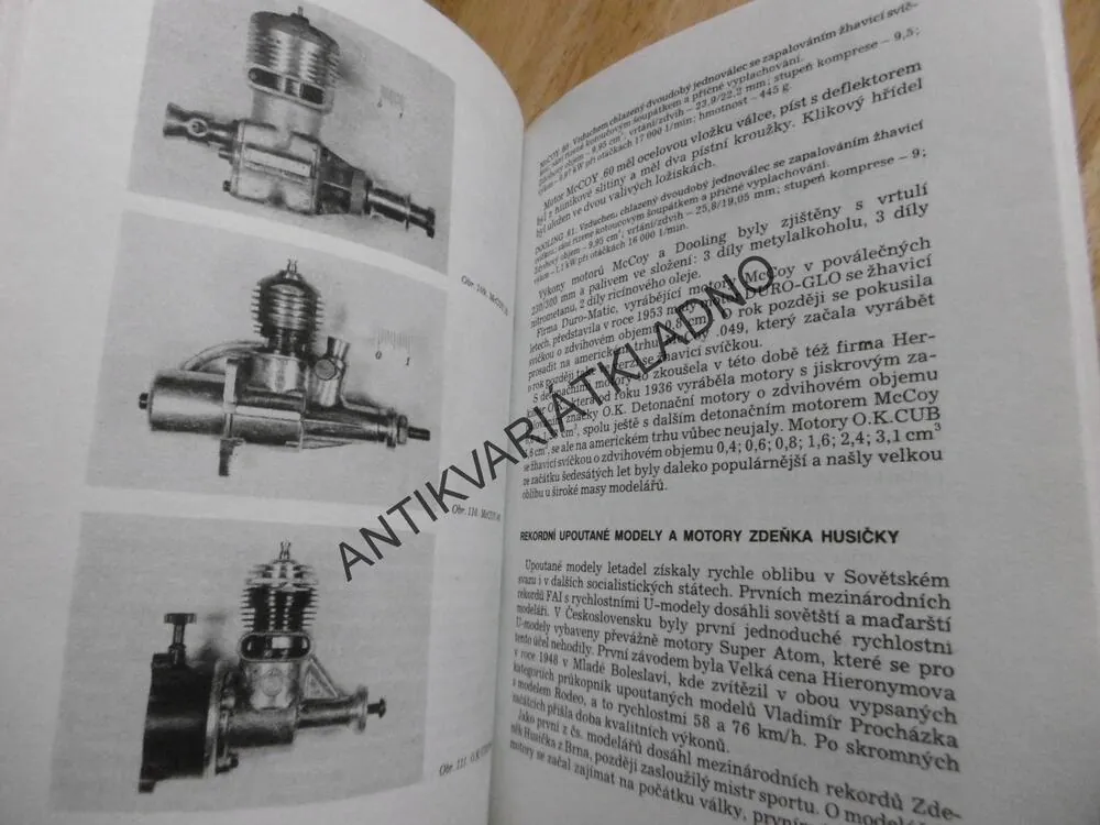 MODELÁŘSKÉ MOTORY, JIŘÍ KALINA