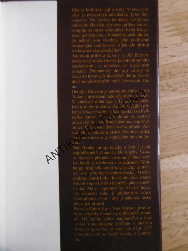 LÁSKA VE SKOTSKU, JUDE DEVERAUX, JILL BARNETT, DAWSON, BINDER, CABOT, **an