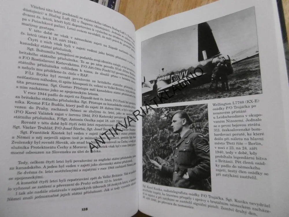 ČESKOSLOVENŠTÍ LETCI V NĚMECKÉM ZAJETÍ 1940-1945, LADISLAV KUDRNA