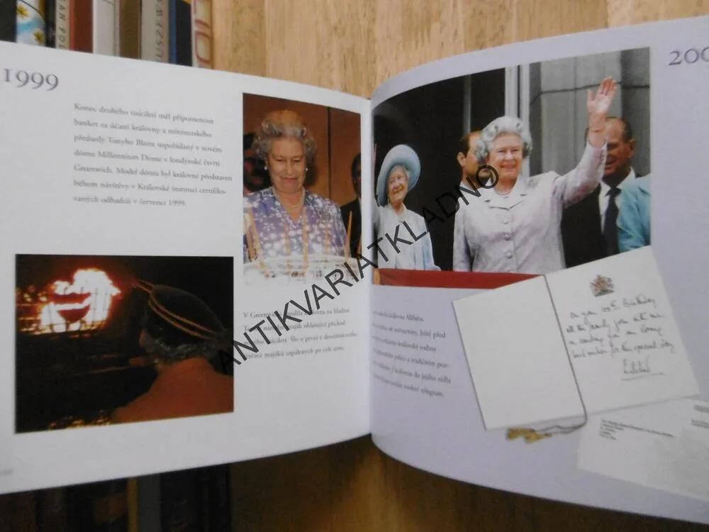 KRÁLOVNA ALŽBĚTA II., PAMĚTNÍ ALBUM K DIAMANTOVÉMU VÝROČÍ VLÁDY, **an