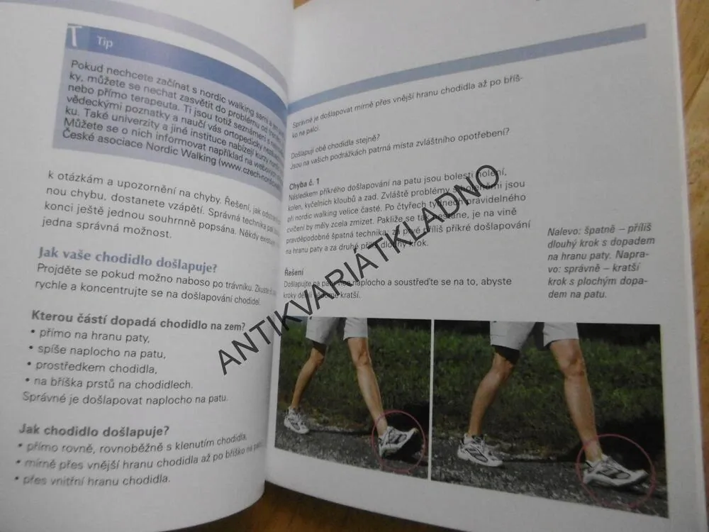 NORDIC WALKING PRO ZDRAVÍ, SPORT, CHŮZE, CVIČENÍ, **an