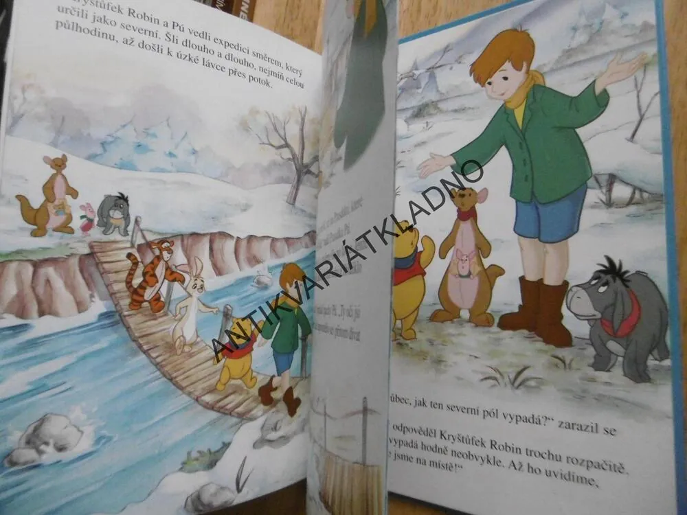 MEDVÍDEK PÚ, VZPOMÍNKA NA VÁNOČNÍ EXPEDICI, WALT DISNEY