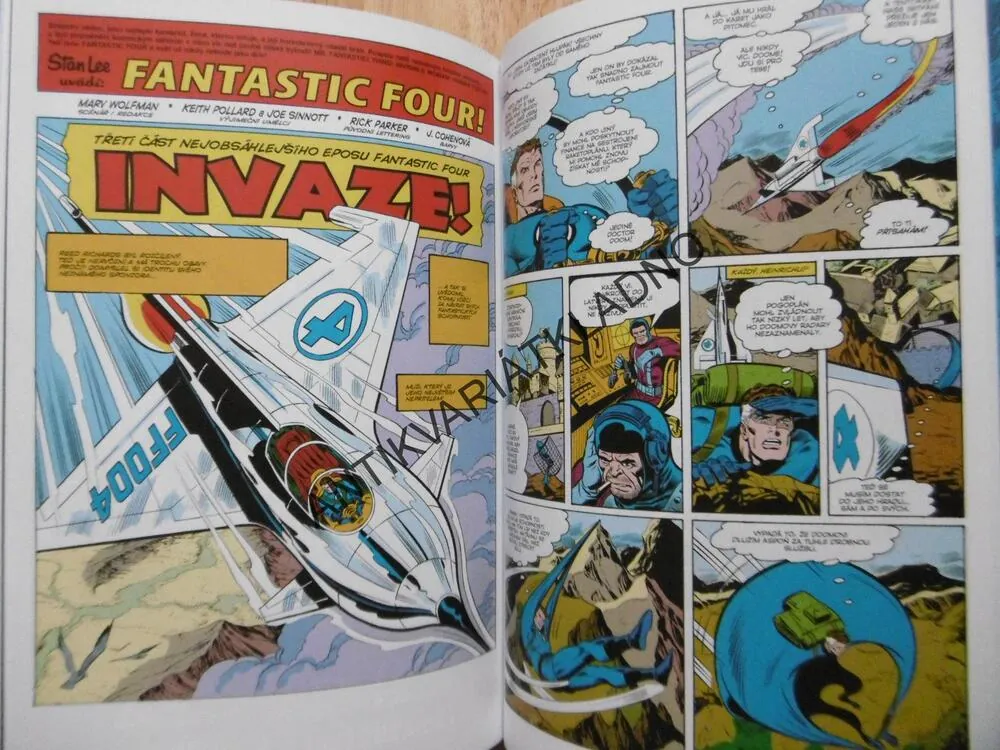FANTASTIC FOUR, KOMIKS MARVEL 11., **an
