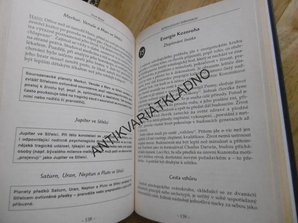 KARMA RODINY, ERICH BAUER, SÍLA PŘEDKŮ, ASTROLOGICKÁ RODINNÁ TERAPIE
