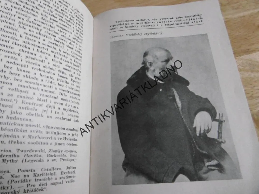 JAROSLAV VRCHLICKÝ, LOUNY, BÁSNÍK,  SPISOVATEL