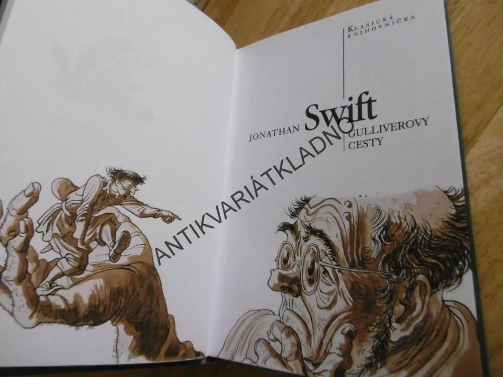 GULLIVEROVY CESTY, JONATHAN SWIFT, CYRIL BOUDA, **an