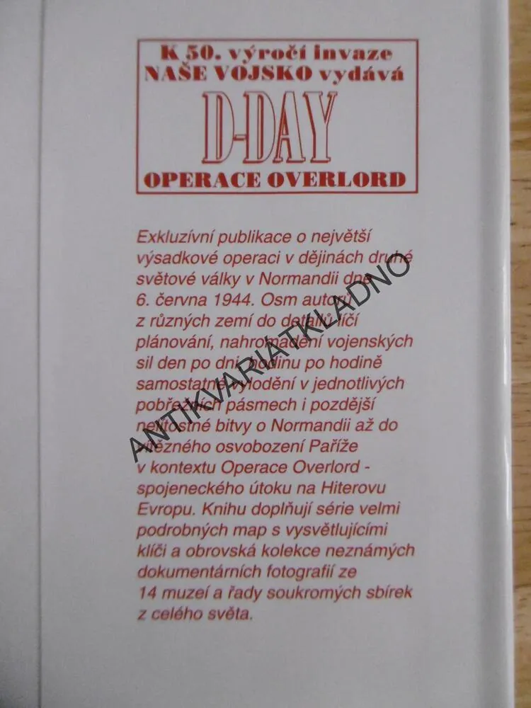 INVAZE DO EVROPY, DWIGHT D. EISENHOWER, **an