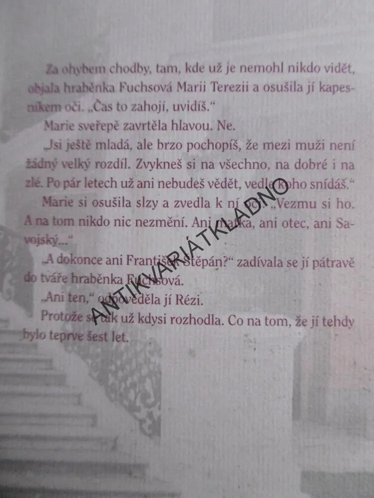 MARIE TEREZIE, MILUJ A PANUJ, MIRKA ZLATNÍKOVÁ
