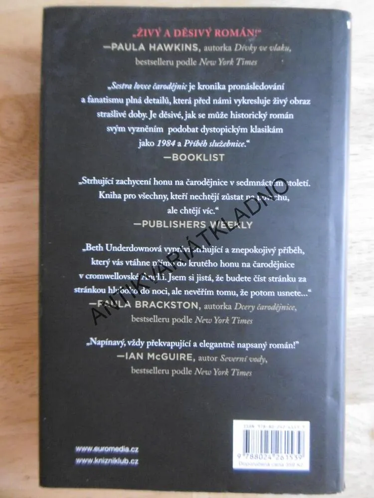 SESTRA LOVCE ČARODĚJNIC, BETH UNDERDOWNOVÁ, **an