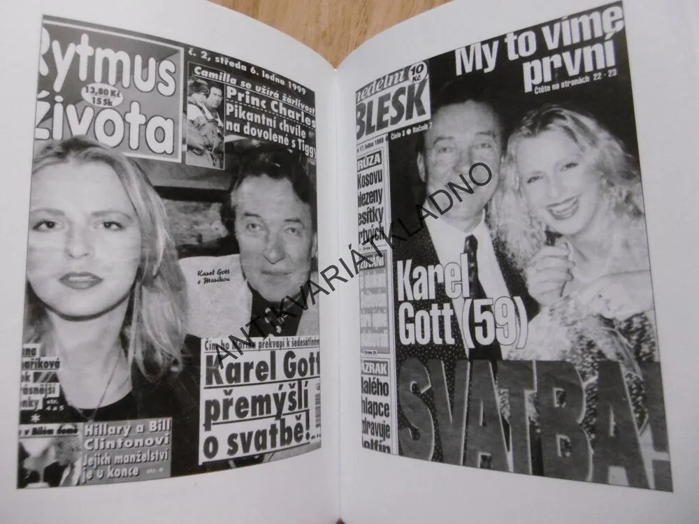 MARIKA, TŘI ROKY S IDOLEM, MARIKA SÖRÖSOVA, KAREL GOTT, OLDŘICH DUDEK