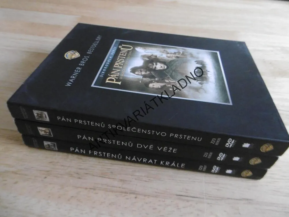 PÁN PRSTENŮ, 1-3, DVD FILM