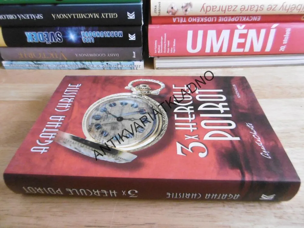 3 X HERCULE POIROT, AGATHA CHRISTIE, **an