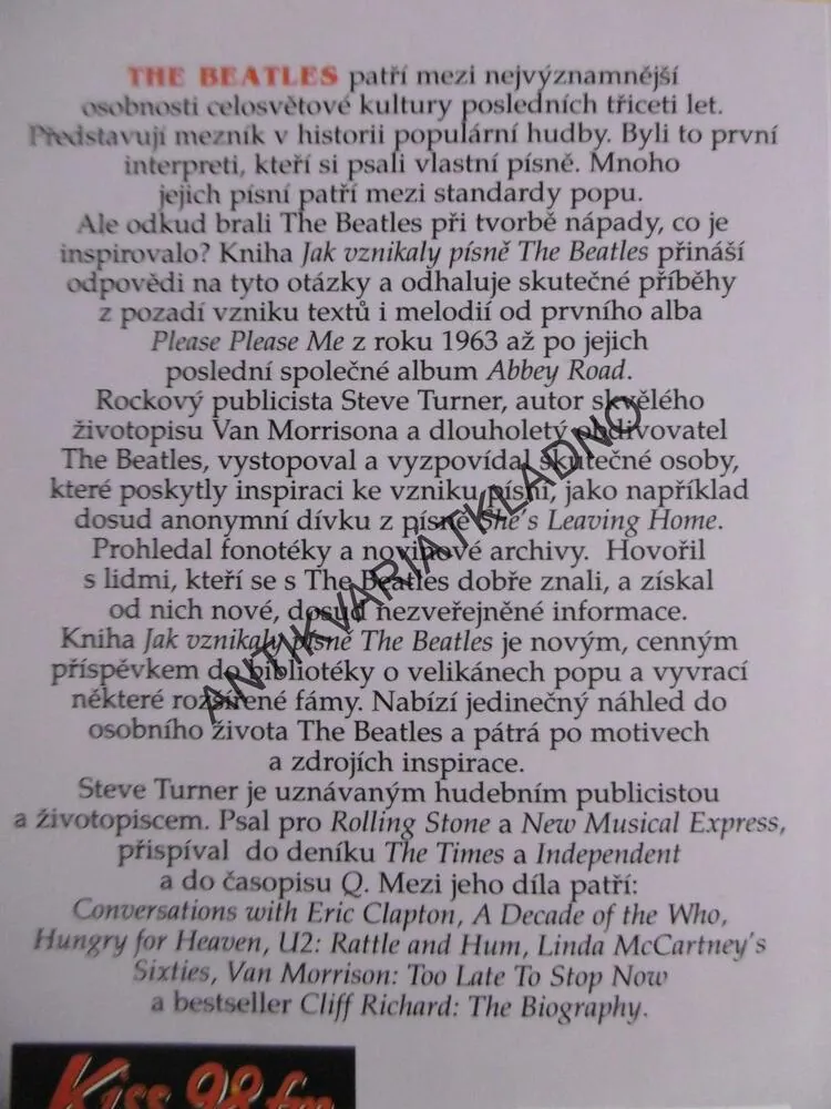 THE BEATLES, JAK VZNIKALY PÍSNĚ THE BEATLES, **an