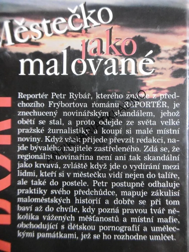 MĚSTEČKO JAKO MALOVANÉ, PAVEL FRÝBORT,