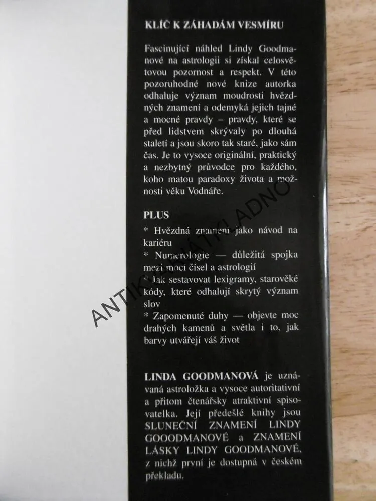HVĚZDNÁ ZNAMENÍ, LINDA GOODMANOVÁ,