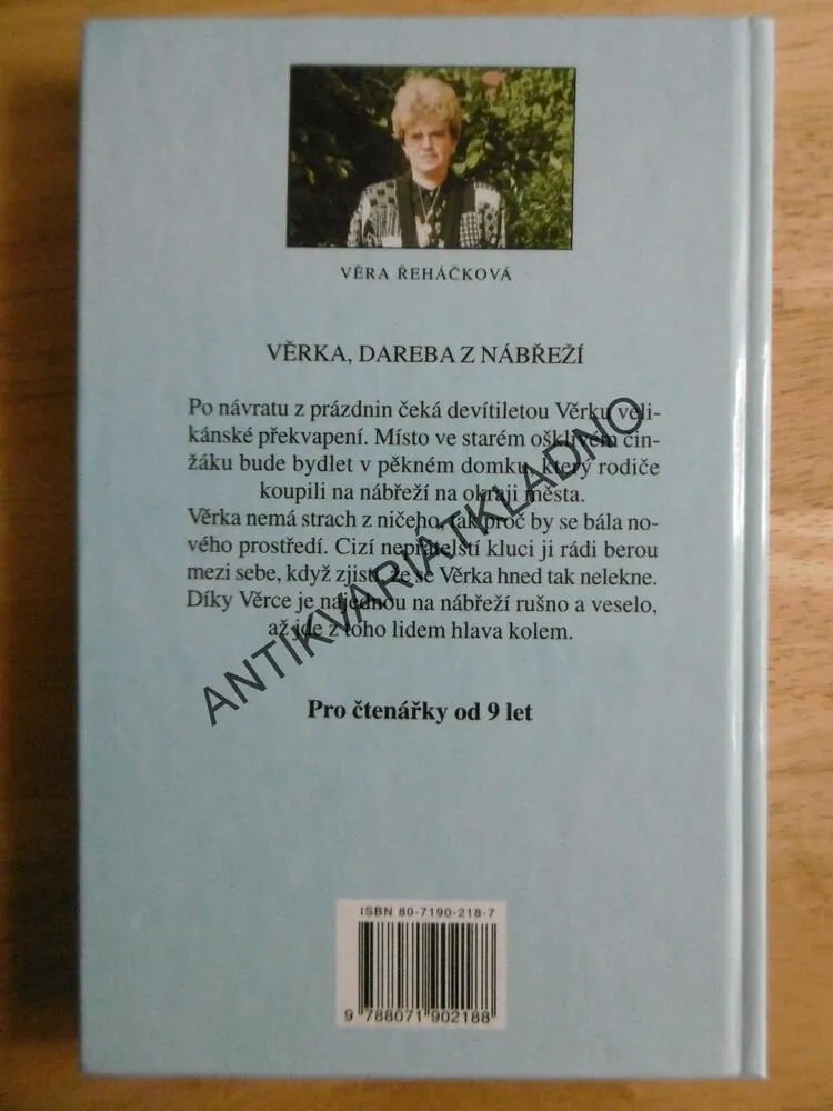VĚRKA, DAREBA Z NÁBŘEŽÍ, VĚRA ŘEHÁČKOVÁ
