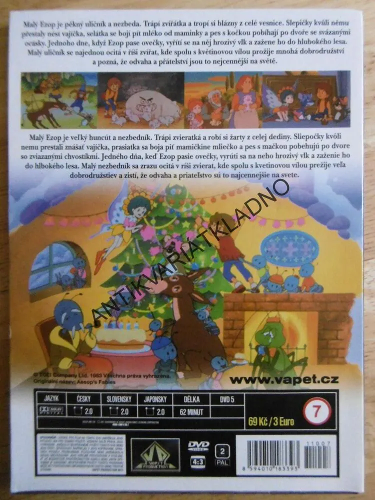 EZOPOVY BAJKY, DVD FILM