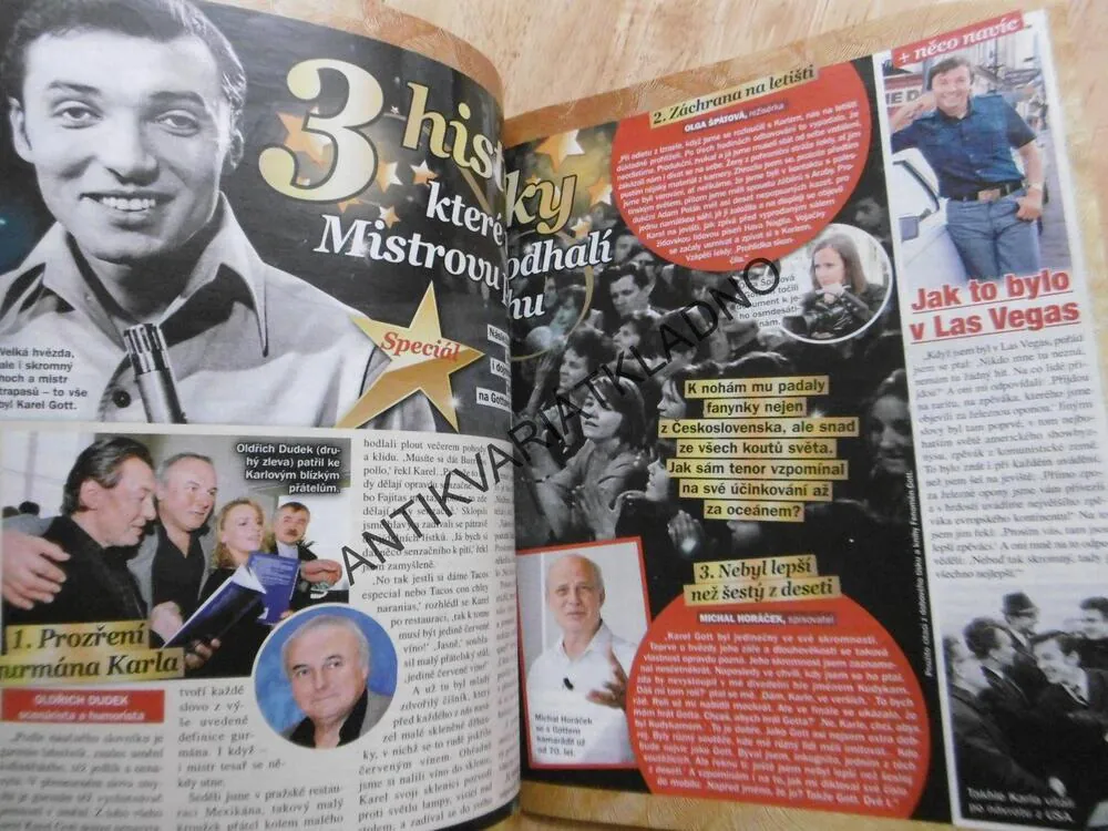 PESTRÝ SVĚT SPECIÁL, KAREL GOTT, VYŠLO 4.10.2019, 48 STRAN