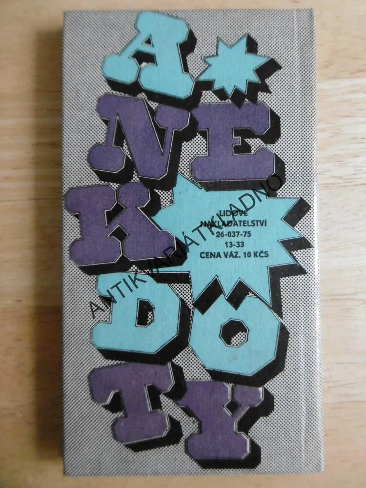 ANEKDOTY 32. ZE ŠAPITÓ, ADOLF BORN, **an