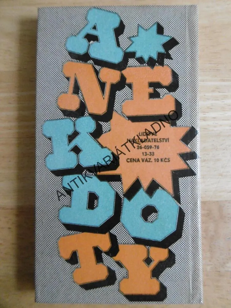 ANEKDOTY 37. PRO VŠEDNÍ DEN, ADOLF BORN, **an