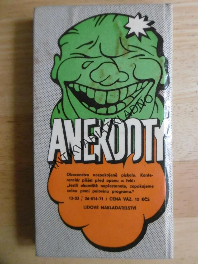 ANEKDOTY 8. JAROSLAV VOJTA VYPRÁVÍ, JIŘÍ ŠLITR, **an