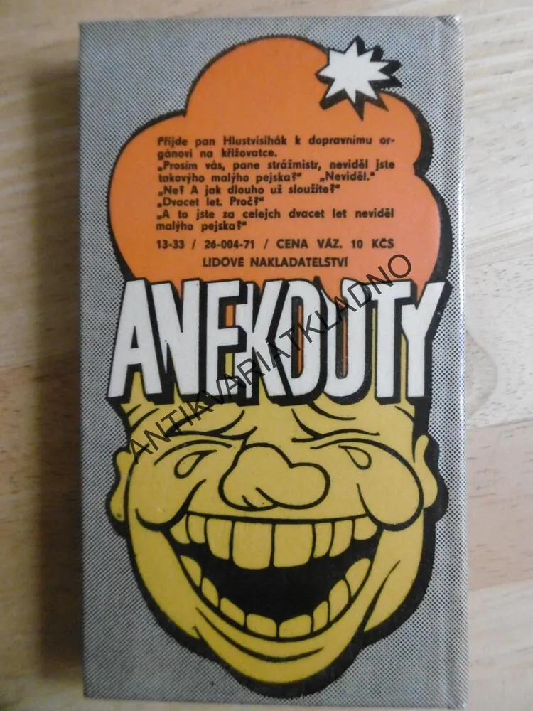 ANEKDOTY 10. A LEGRACE S PANEM HLUSTVISIHÁKEM, JIŘÍ ŠLITR, **an