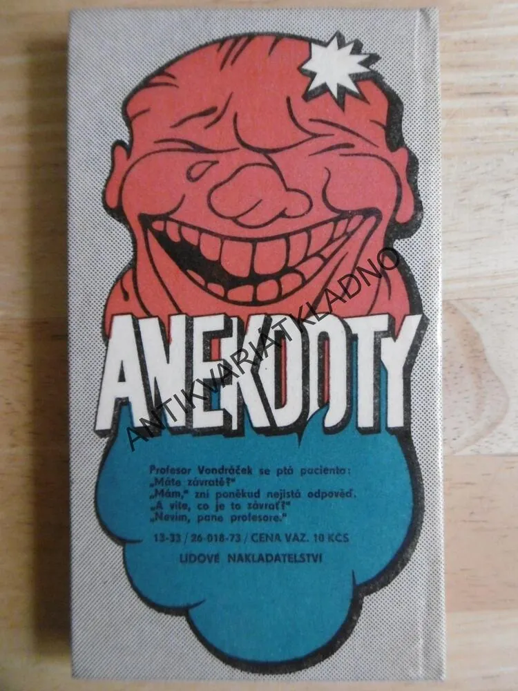 ANEKDOTY 19. DOKTORSKÉ HISTORKY A ANEKDOTY, NEPRAKTA, **an