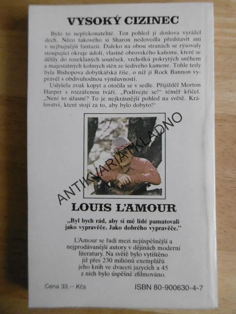 VYSOKÝ CIZINEC, LOUIS L´AMOUR
