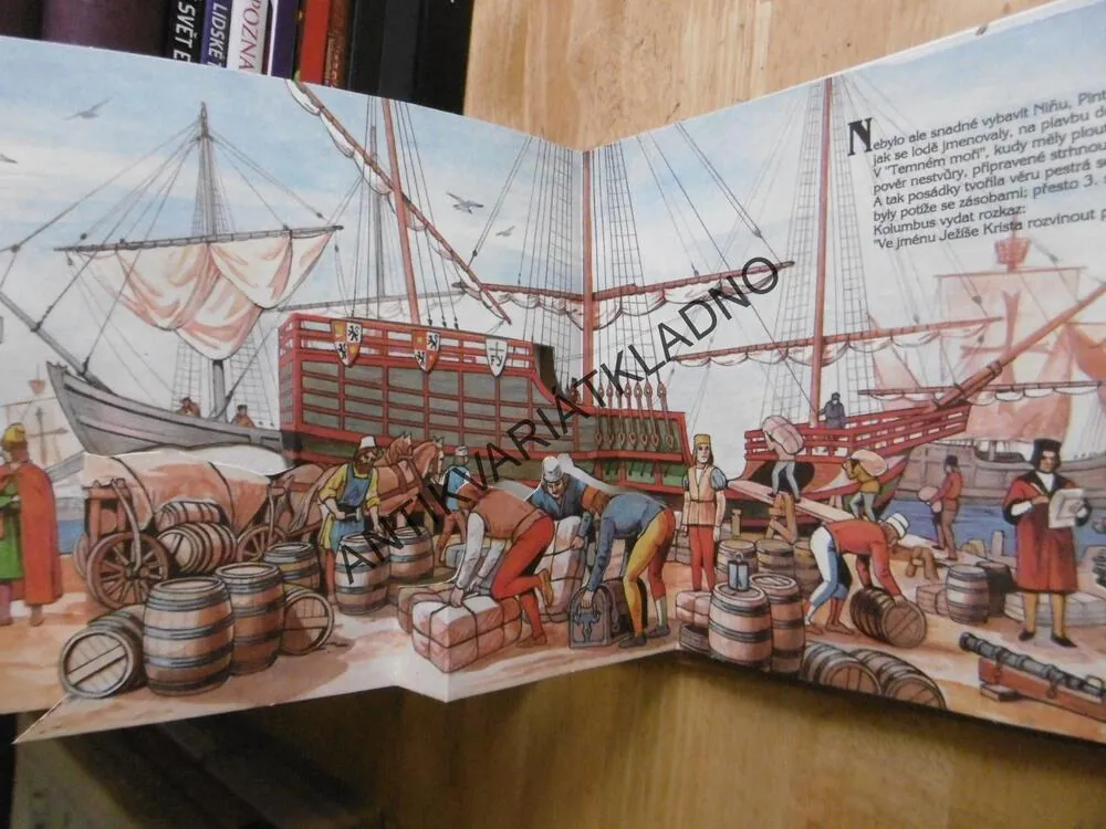 OBJEVENÍ AMERIKY, KOLUMBUS, HULPACH, KUBELA, 1992