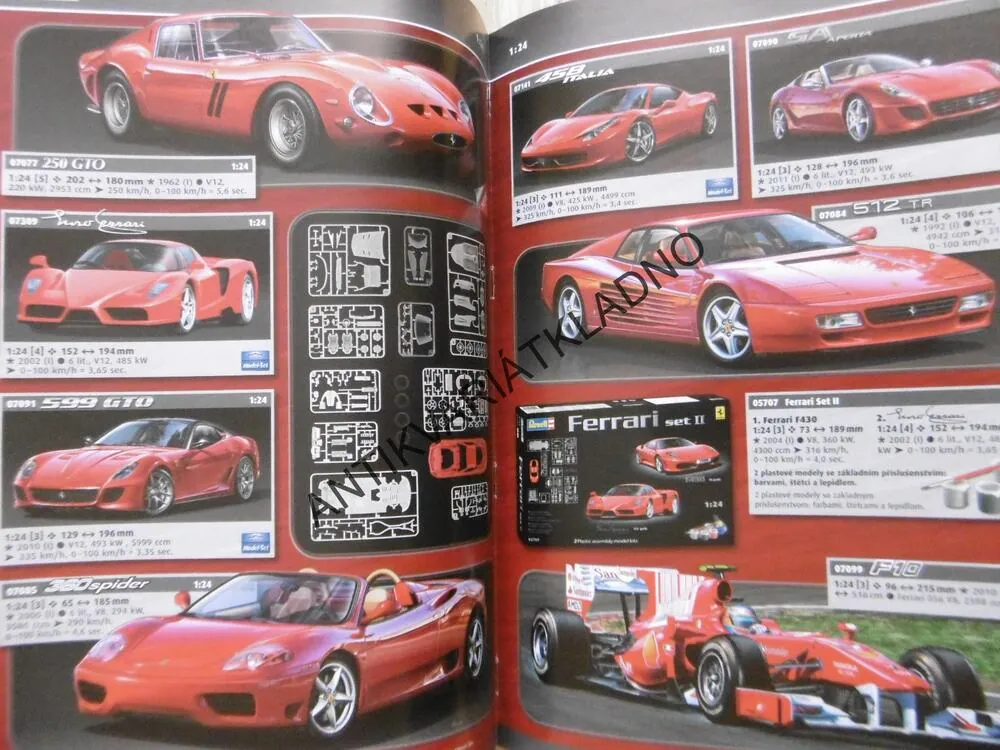 REVELL, MODEL KATALOG, CZ, SK, 2013, SPECIÁLNÍ EDICE