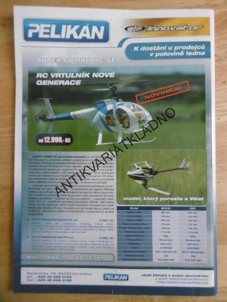 ČASOPIS RC REVUE 1/2009