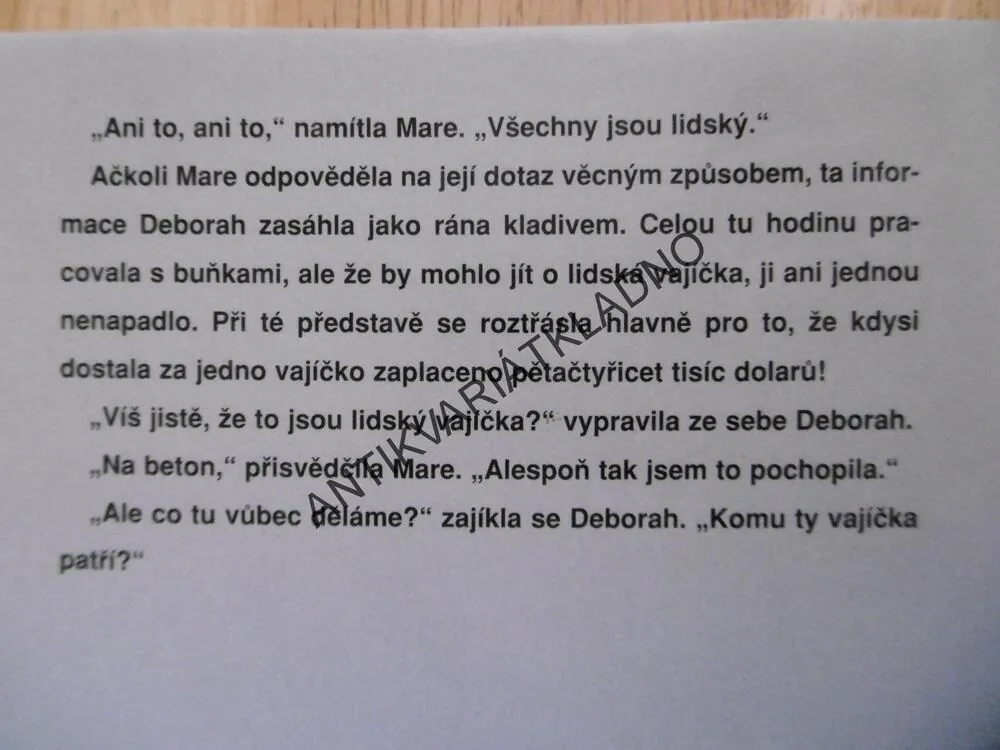 ŠOK, ROBIN COOK, **an
