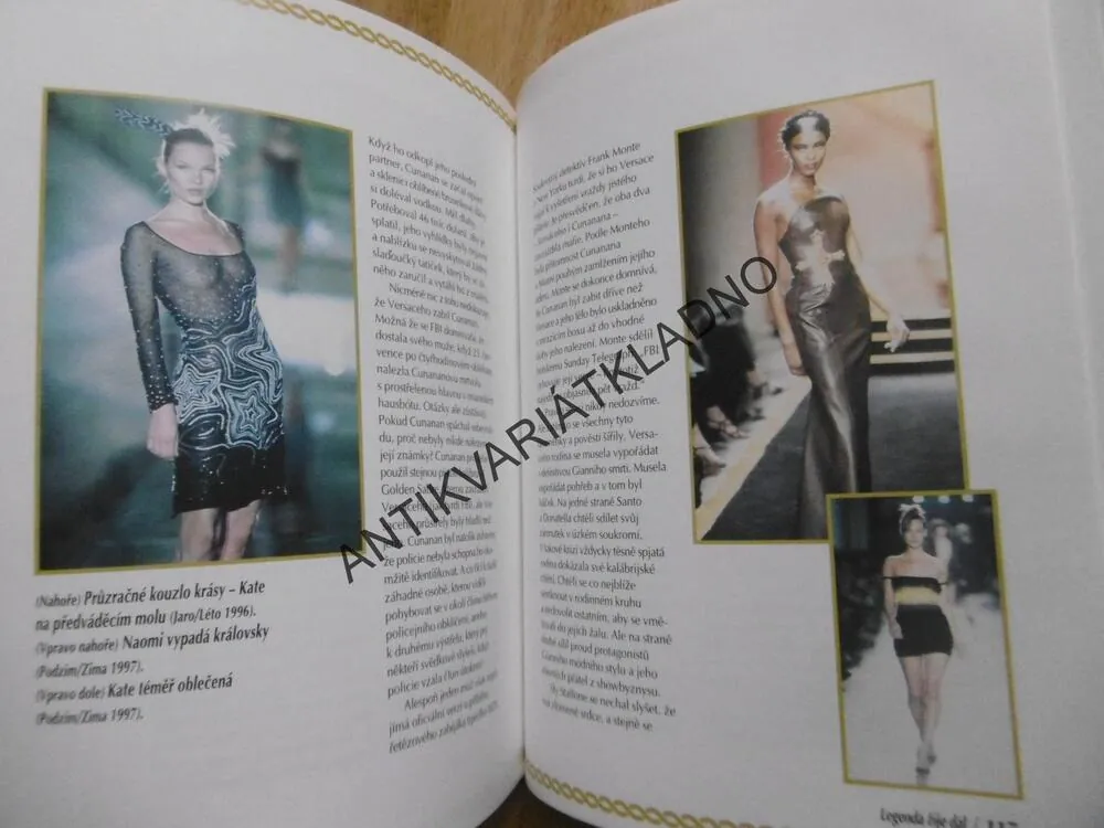 GIANNI VERSACE, POSLEDNÍ CÍSAŘ MÓDY, LOWRI TURNEROVÁ