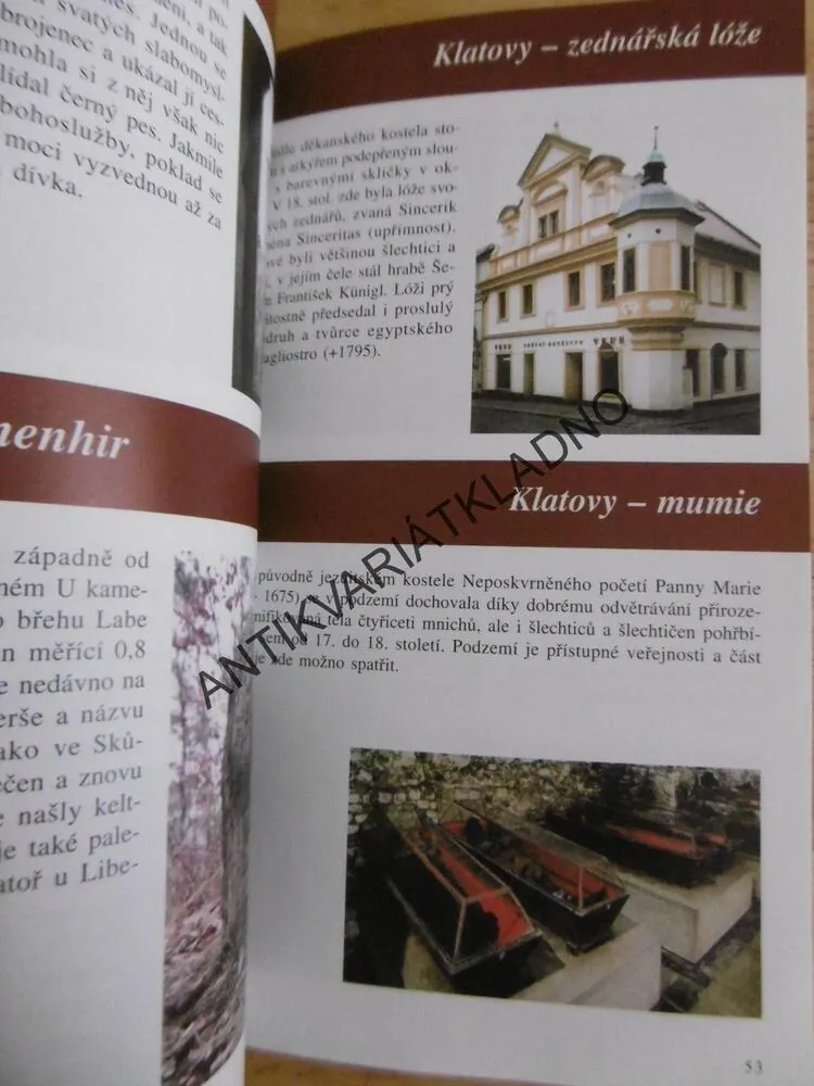 222 TAJEMNÝCH MÍST, DO KAPSY, **an