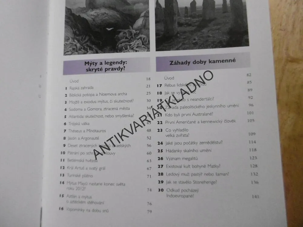SEDMDESÁT VELKÝCH ZÁHAD, BRIAN M. FAGAN, **an