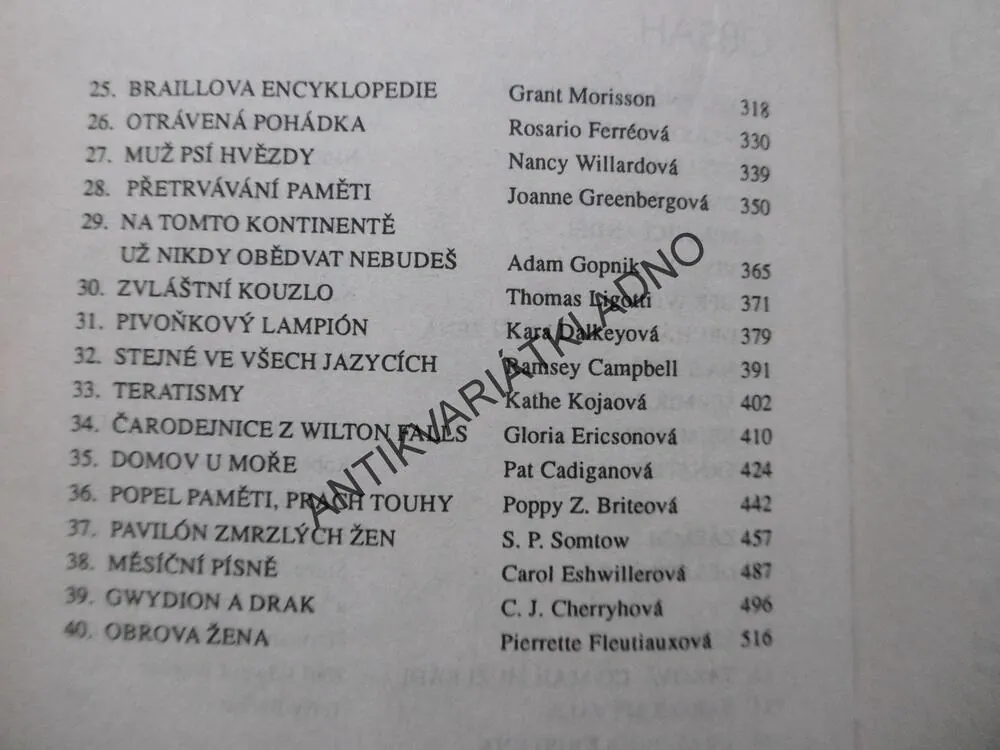 TO NEJLEPŠÍ Z HORORU A FANTASY, PRVNÍ REPREZENTATIVNÍ ROČENKA