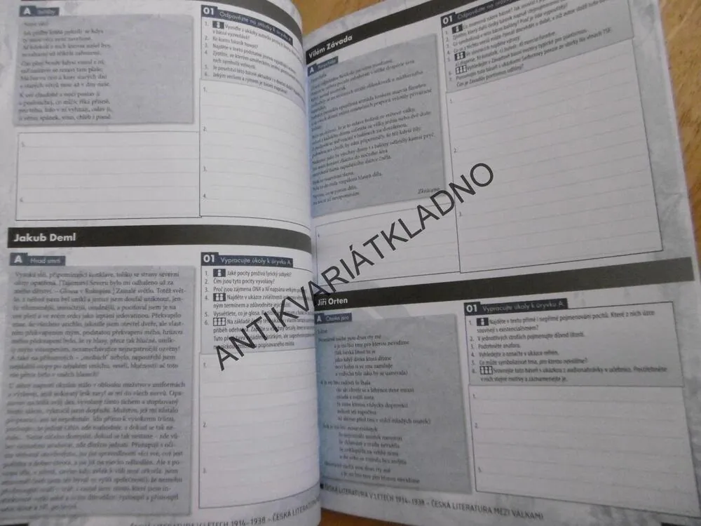 LITERATURA PRO 3. ROČNÍK STŘEDNÍCH ŠKOL, PRACOVNÍ SEŠIT, DIDAKTIS