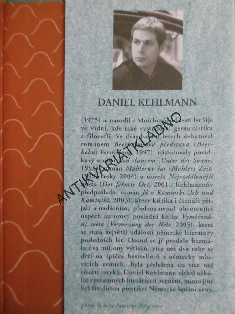 VYMĚŘOVÁNÍ SVĚTA, DANIEL KEHLMAN