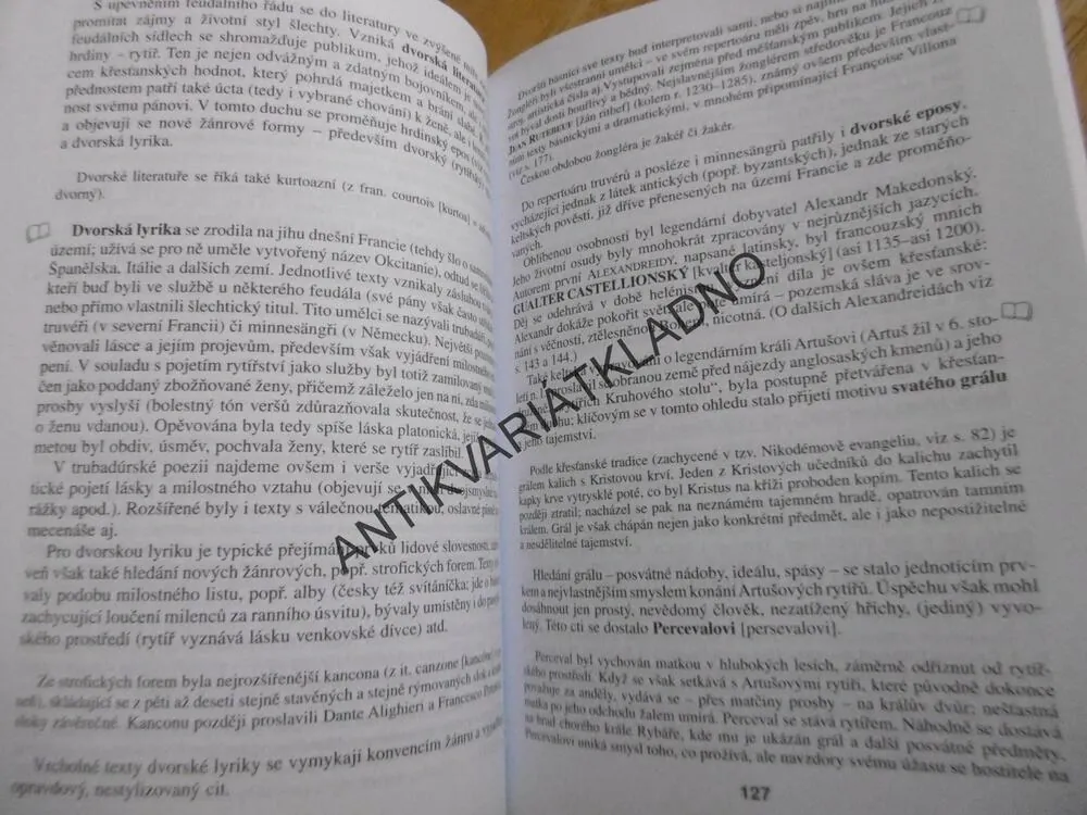 LITERATURA PRO 1.ROČNÍK SOŠ