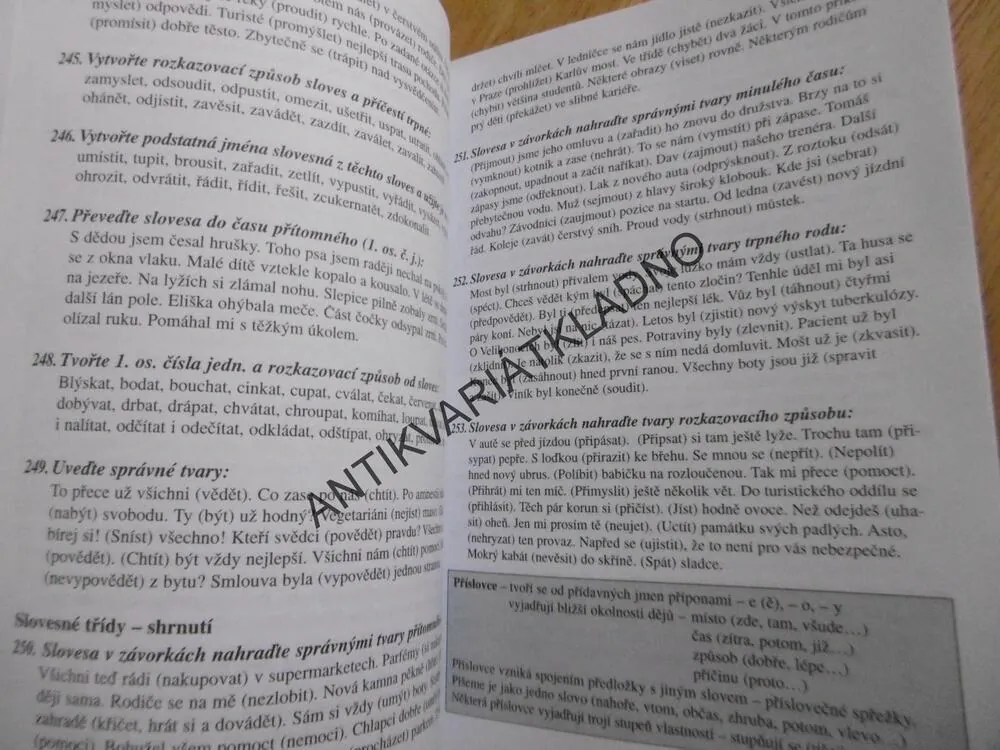 CVIČEBNICE K UČEBNICÍM ČESKÉHO JAZYKA PRO 6-9. ROČNÍK ZŠ